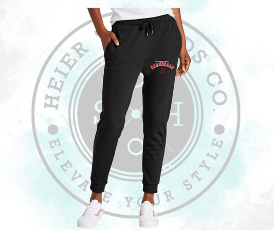 Paulding County Cardinals Womans Joggers Black