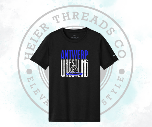 Biddy Archer Wrestling Nike Youth Tshirt Black