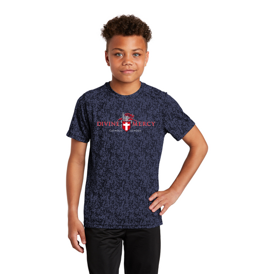 Divine Mercy Dri-Fit Navy Tee