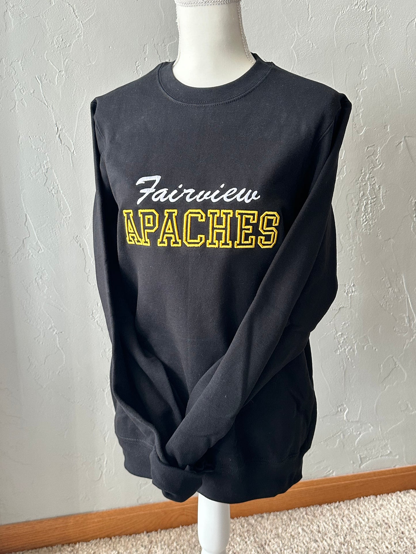 Fairview Apaches Puff Embroidery