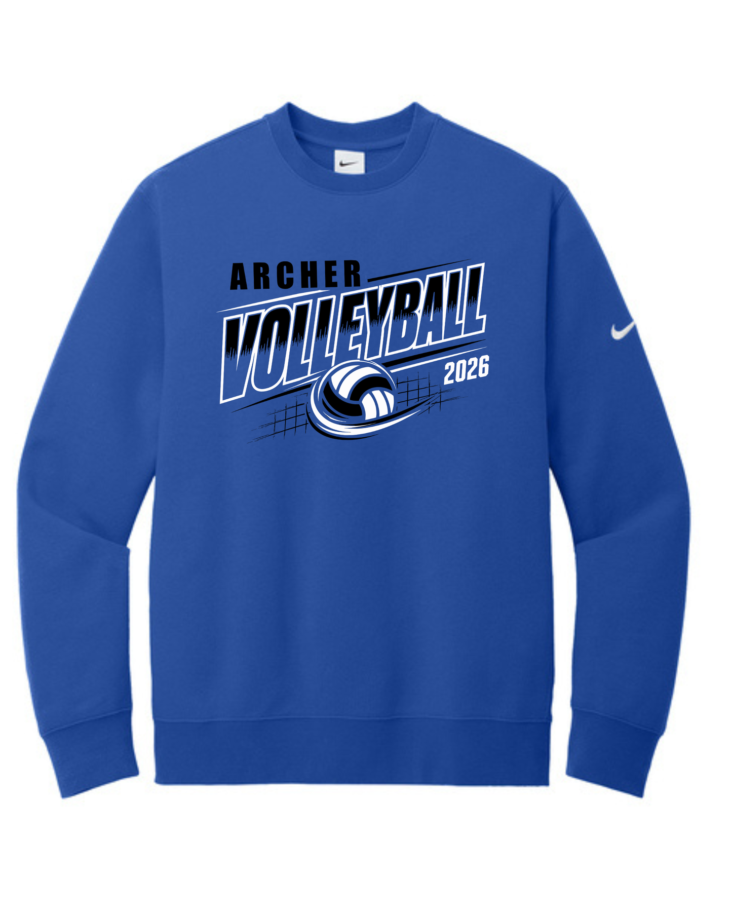 Archer Volleyball Nike Cub Crewneck