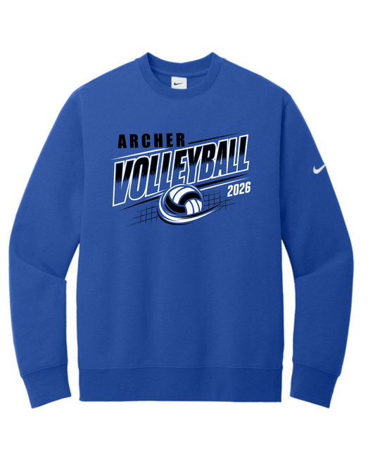 Archer Volleyball Nike Cub Crewneck