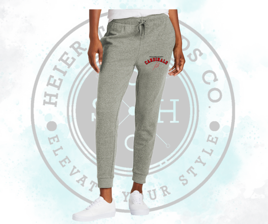 Paulding County Cardinals Womans Joggers Grey
