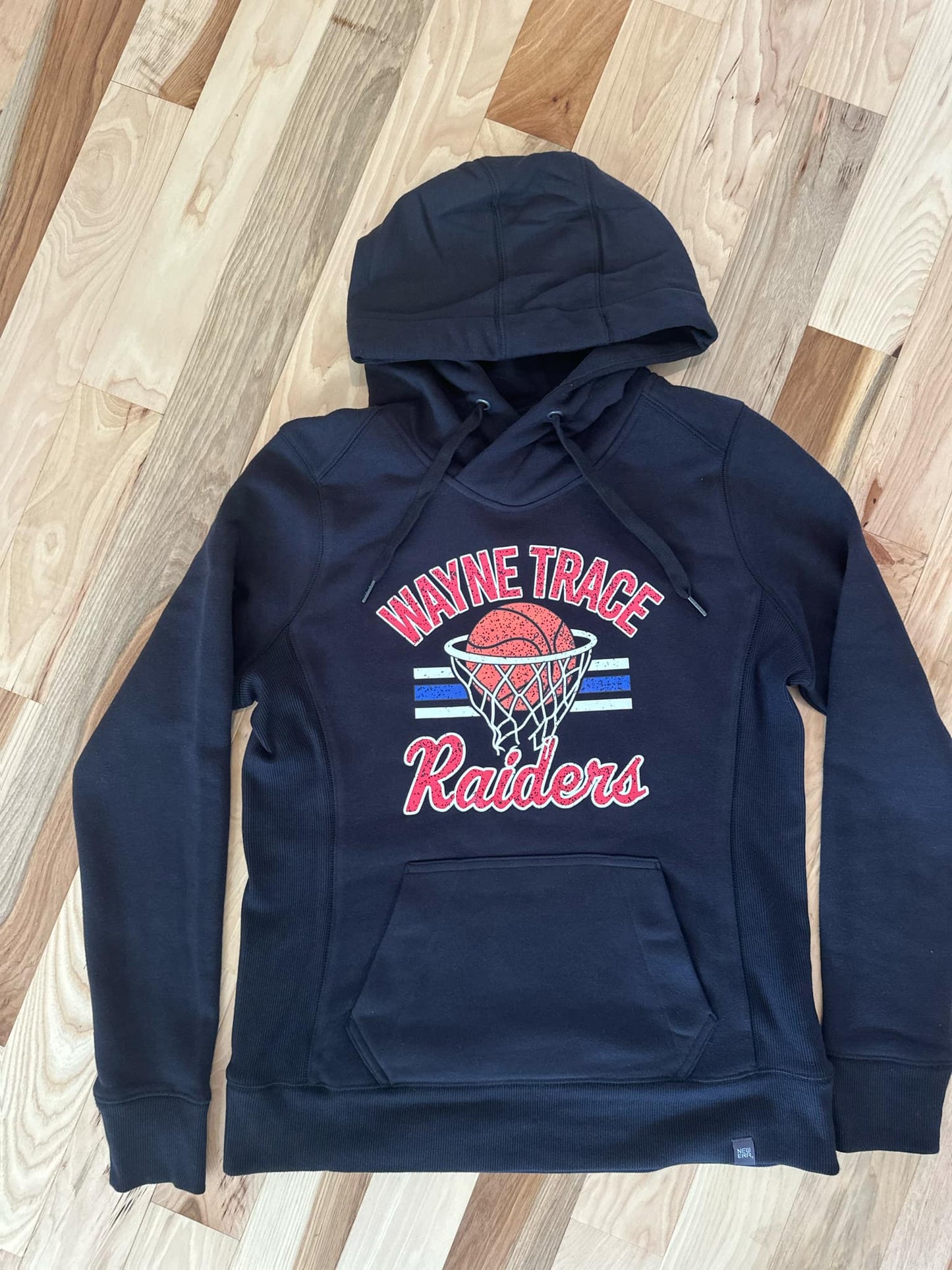 Wayne Trace Basketball Ladies New Era Hoodie