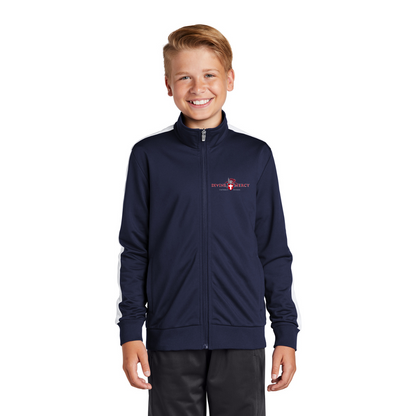 Divine Mercy Embroidered Full-Zip Sports Tek