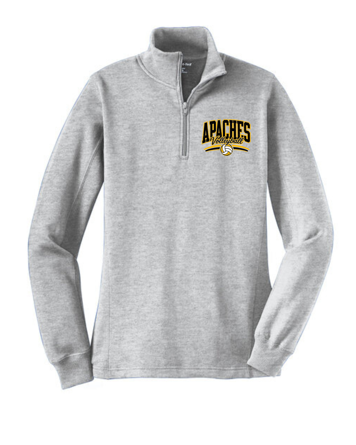 Apache Volleyball Sport-Tek® Women's 1/4-Zip Sweatshirt