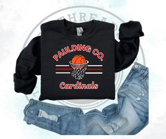 Cardinals Basketball Black (All Options)