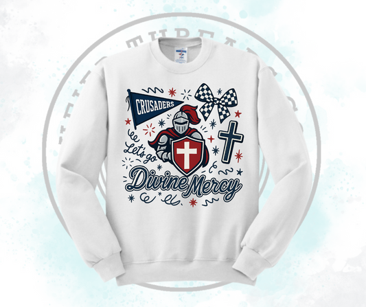 Lets Go Crusaders White (All Options)