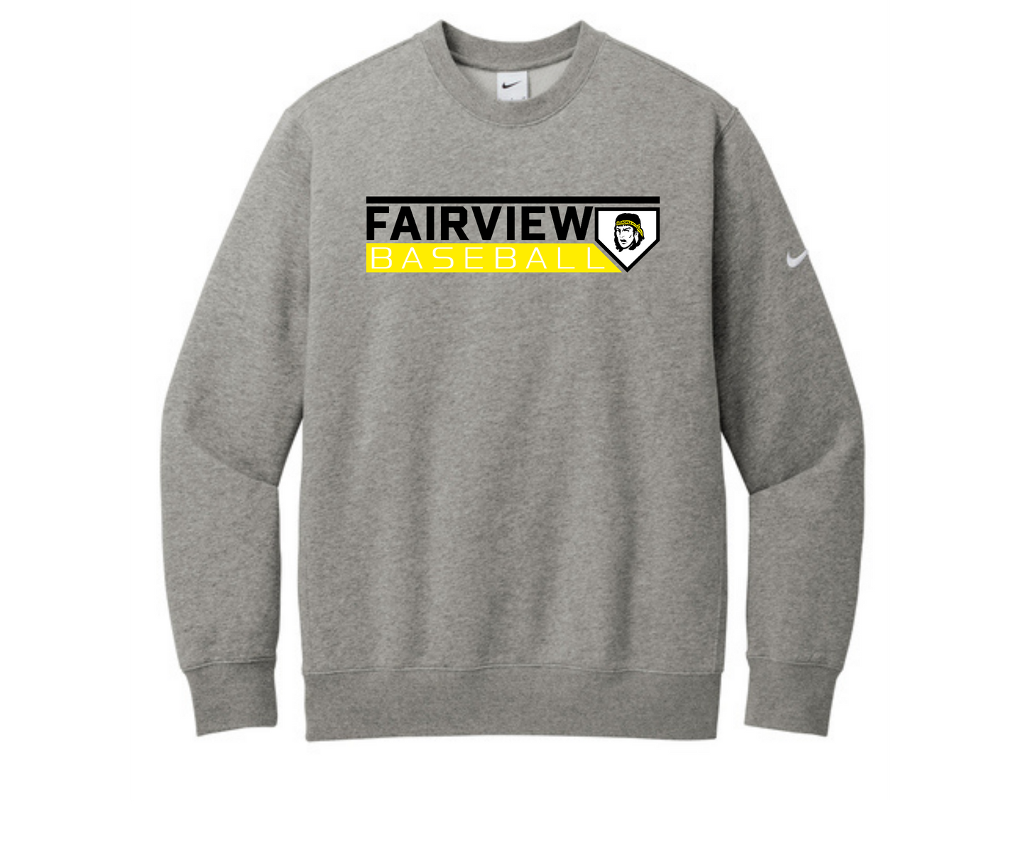 Apache Baseball Nike Club Crew Neck