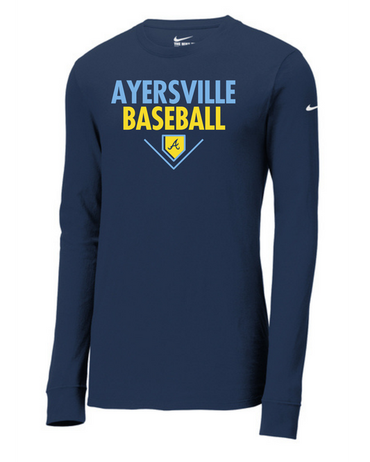 Ayersville Baseball Nike Dri-Fit Long Sleeve