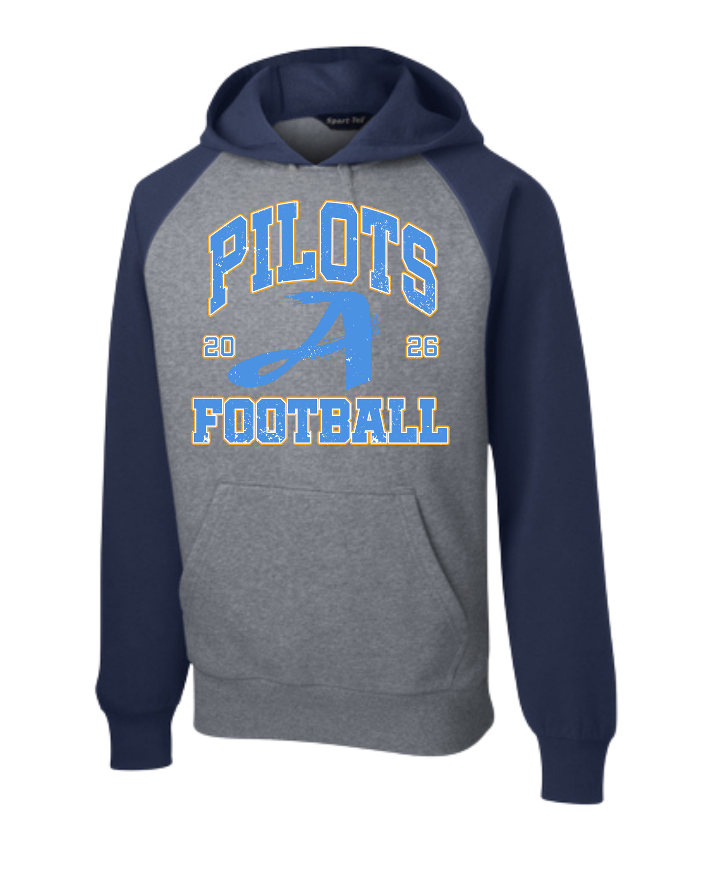 Pilots Football Sport Tek Hoodie