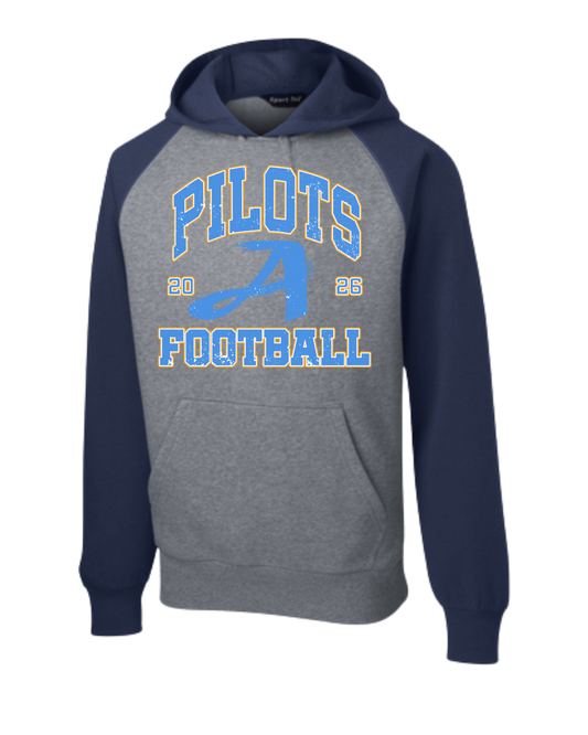 Pilots Football Sport Tek Hoodie