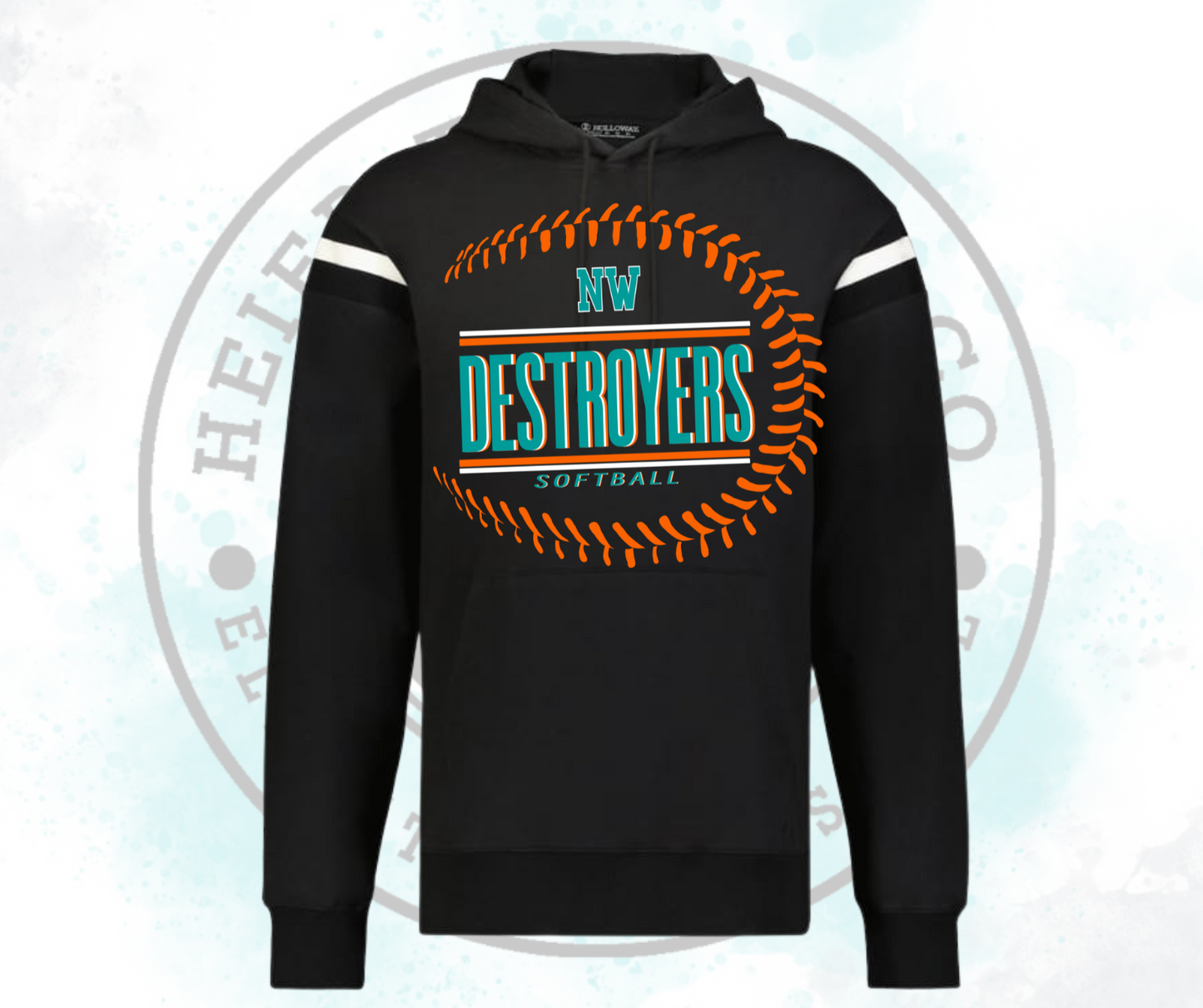 Destroyers Heritage Hoodie Black