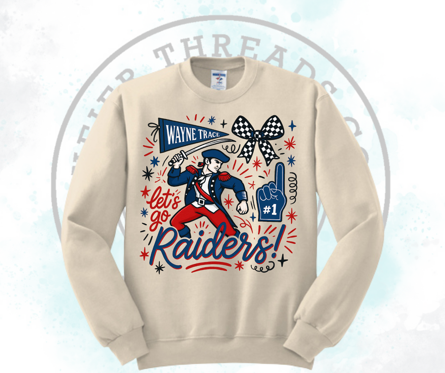 Lets Go Raiders Cream (All Options)
