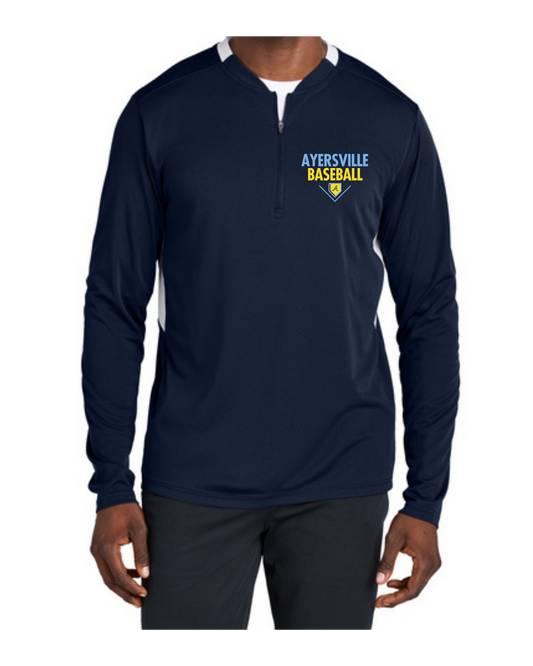 Navy Long Sleeve Baseball