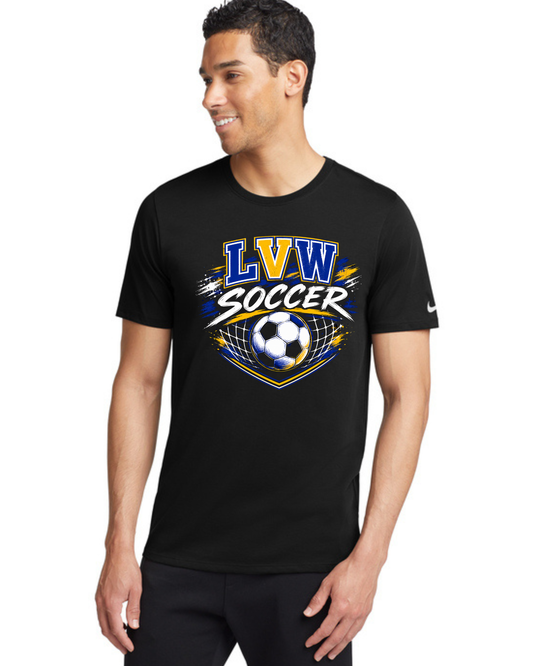 LVW Soccer Black Nike Shirt