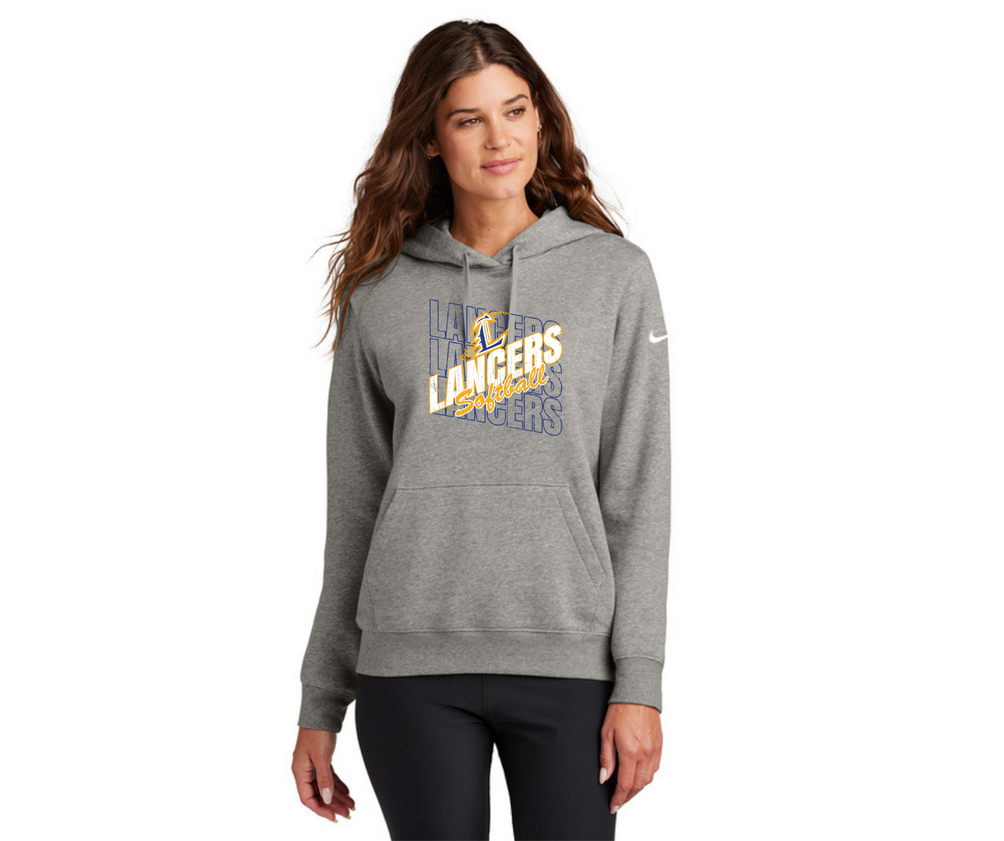 Lancer Softball Nike Fleece Club Hoodie