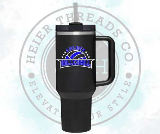 Archer Volleyball Cup Decal