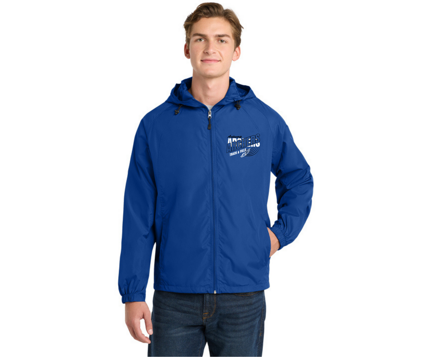 Archer Track & Field Sport-Tek® Hooded Raglan Jacket
