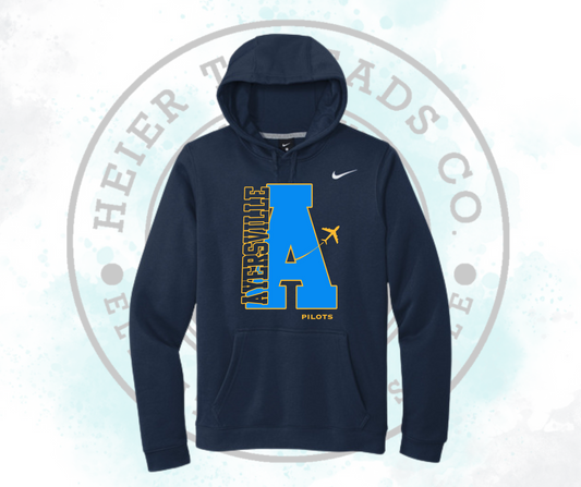 Big A Ayersville Nike Club Fleece Pullover Hoodie