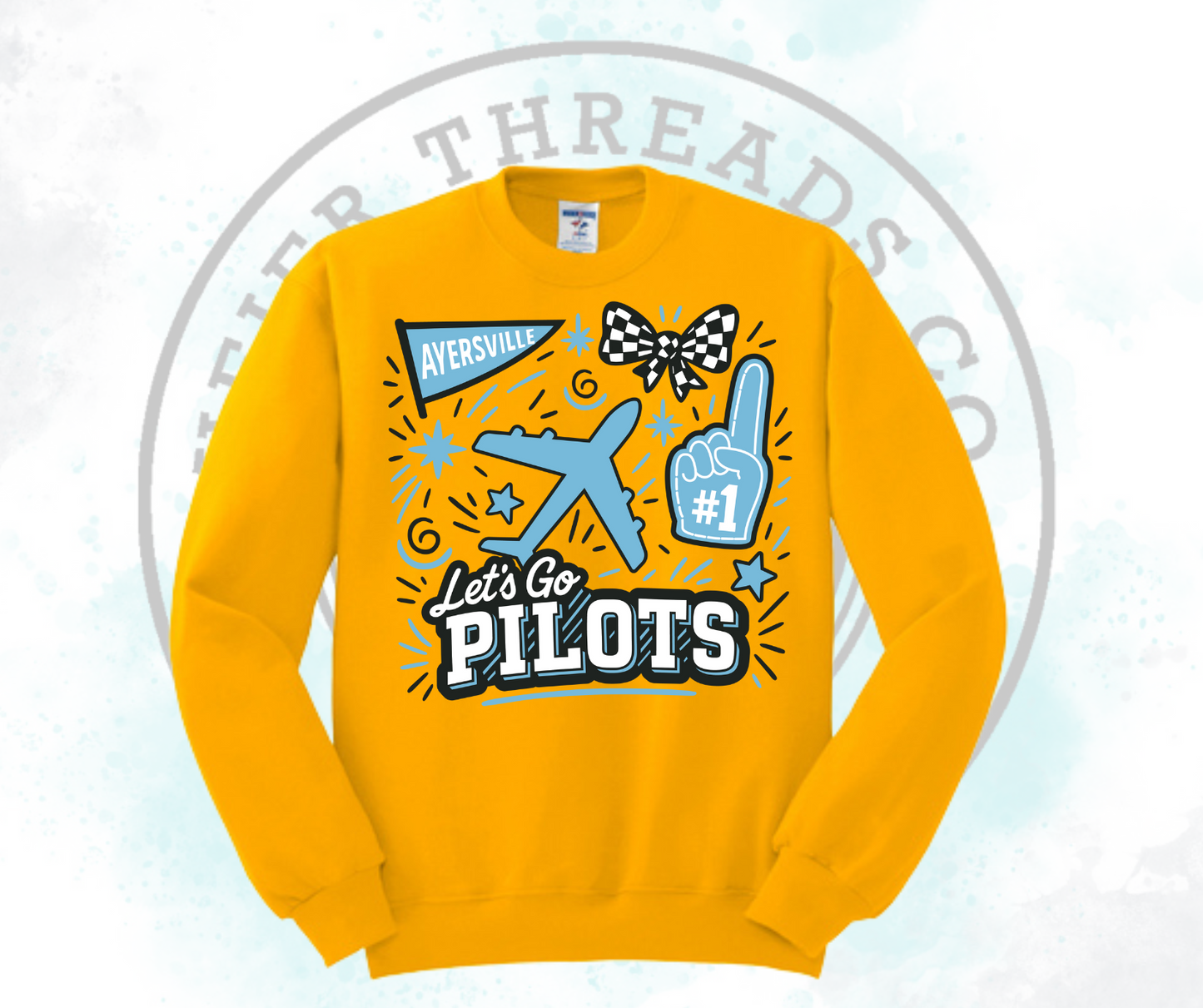 Lets Go Pilots Yellow (All Options)