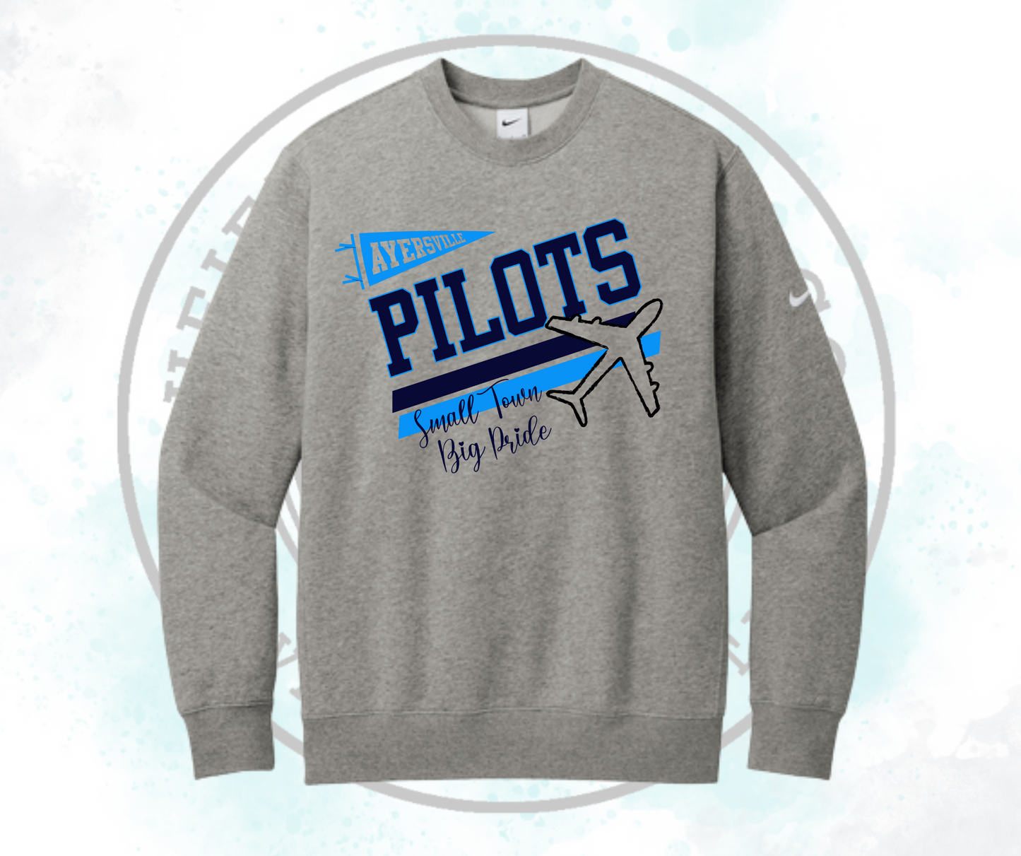 Small Town Nike Club Crew Neck