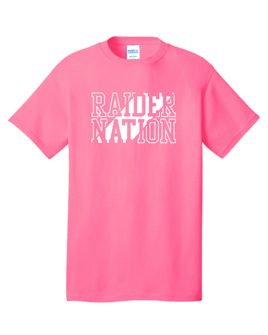 Pink Neon Raider Nation