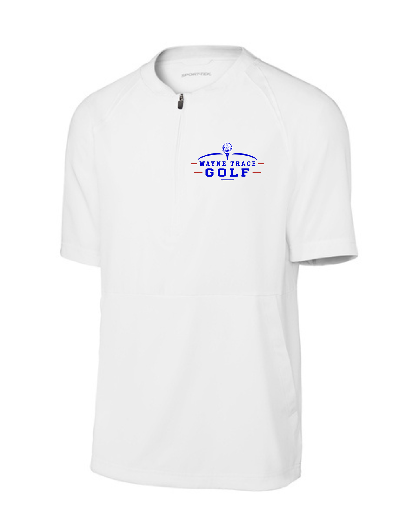 Raiders Boy Golf Embroidered Sport-Tek® Repeat 1/2-Zip Short Sleeve Jacket