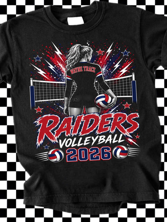 Wayne Trace Volleyball 2026 (All Options)