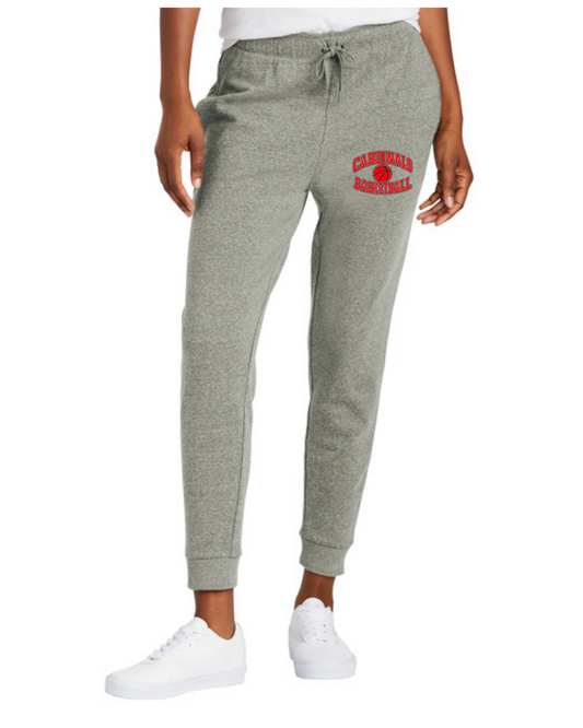 Paulding County Cardinals Womans Joggers Grey