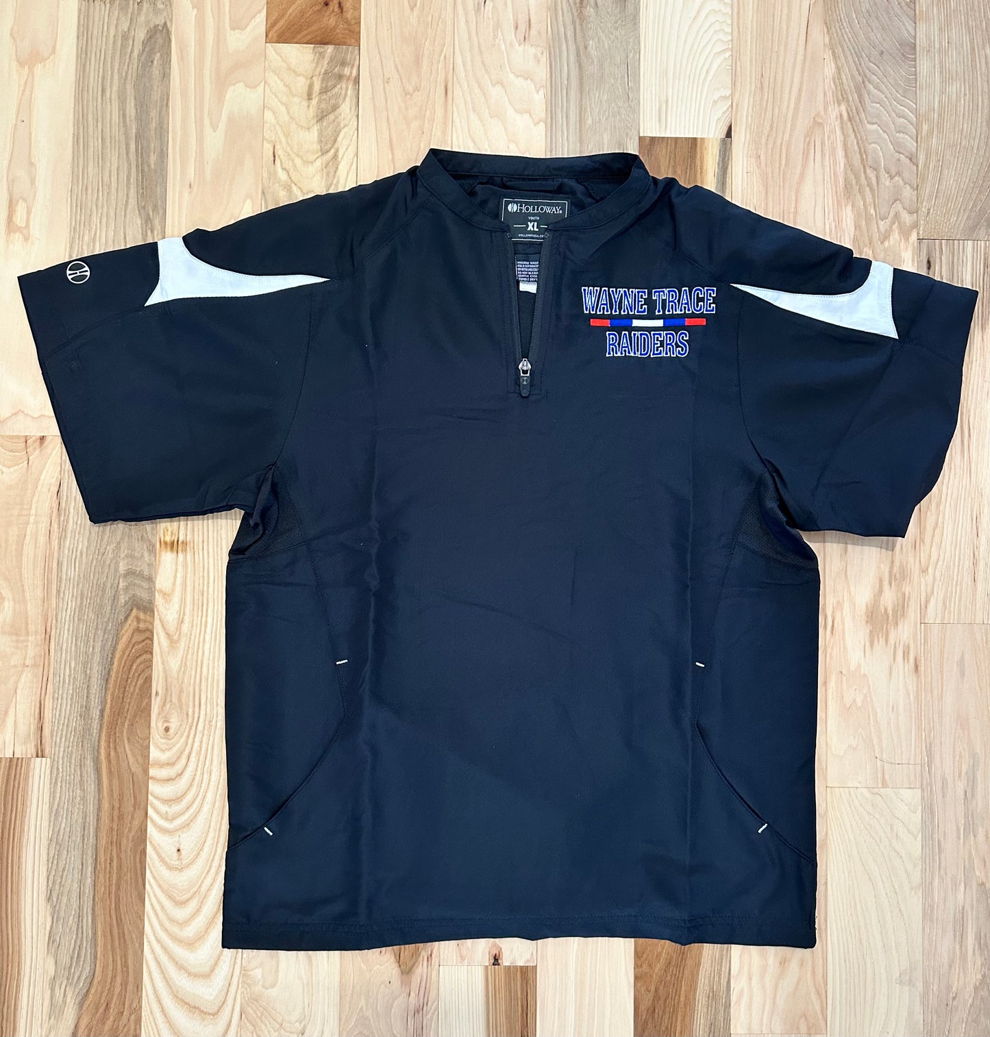 Wayne Trace Raiders Embroidered Holloway Clubhouse Shoet Sleeve Pullover