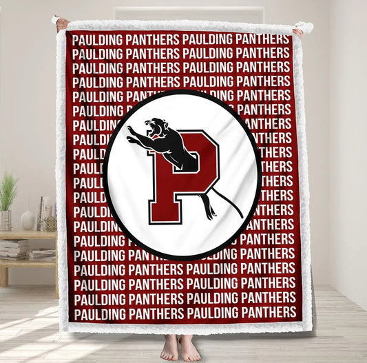 Paulding Panthets Sherpa Blanket