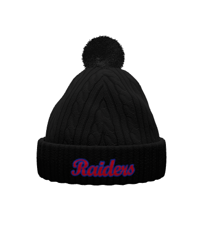 Raiders Pom-Pom Beanie