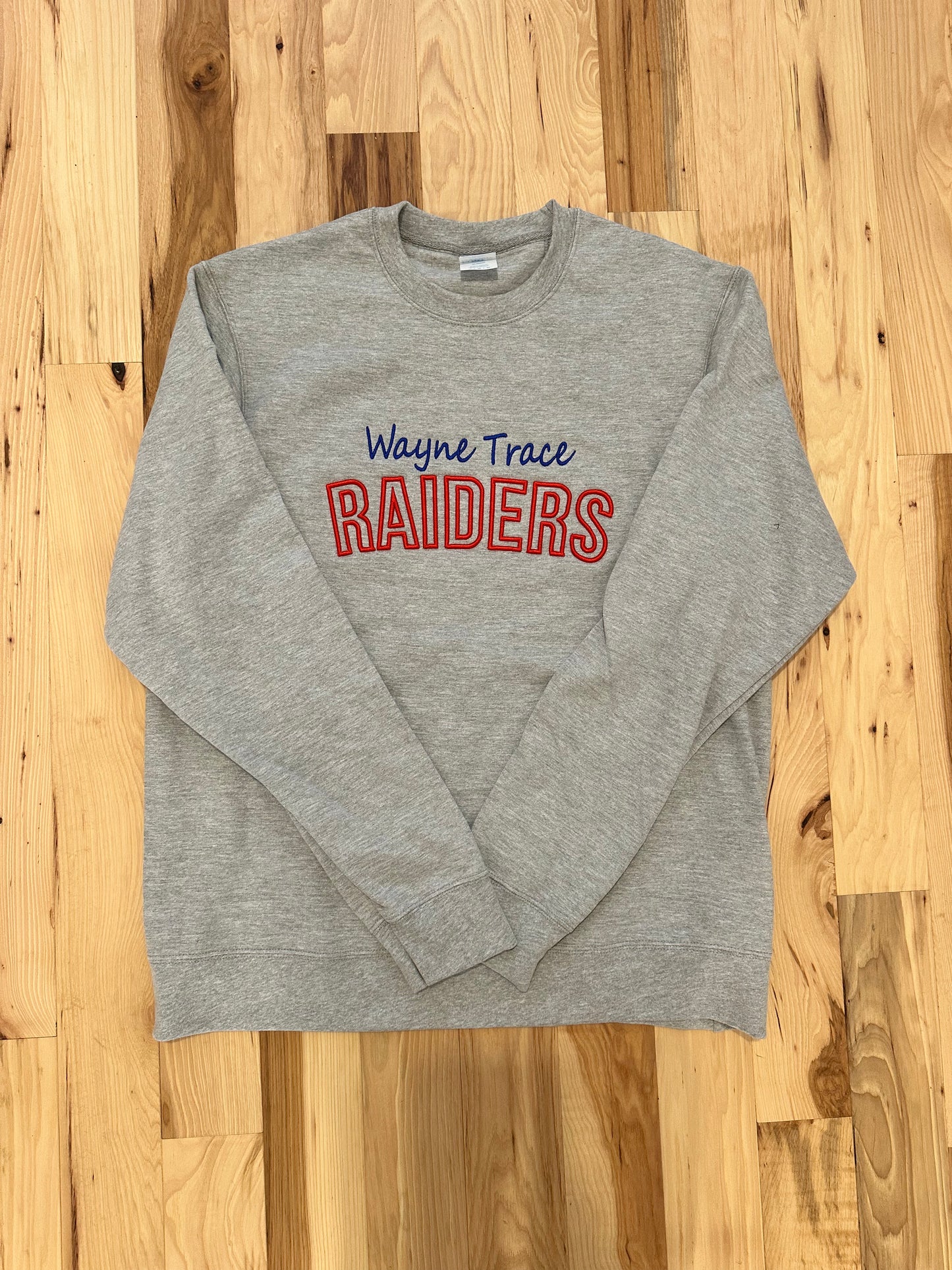 Wayne Trace Raiders Puff Embroidery