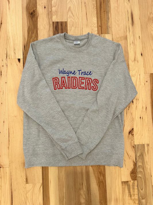 Wayne Trace Raiders Puff Embroidery