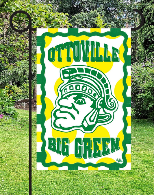 Ottoville Big Green Garden Flag