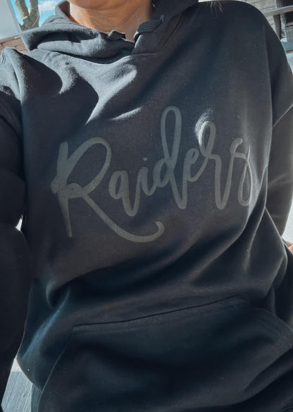 Raiders Puff Hoodie and Crew Neck