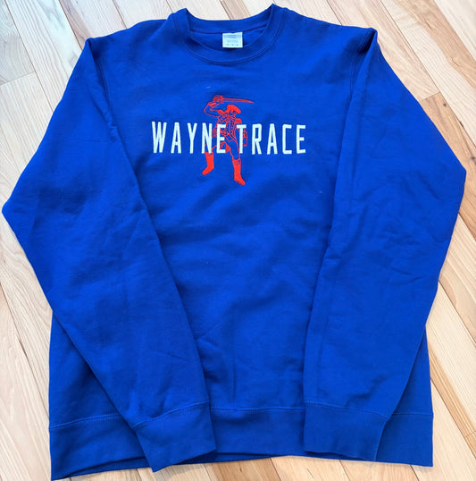 Wayne Trace Raiders Embroidered Crew
