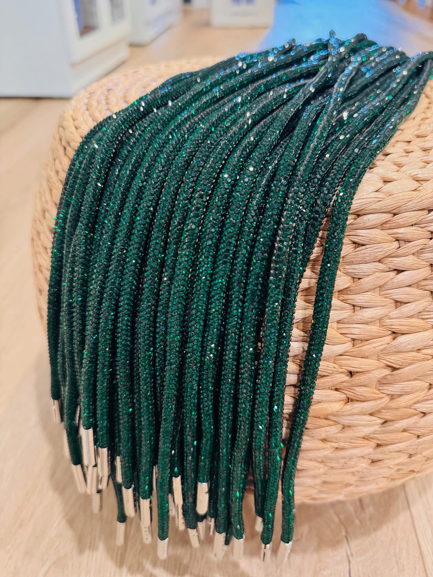 Rhinestone Drawstring