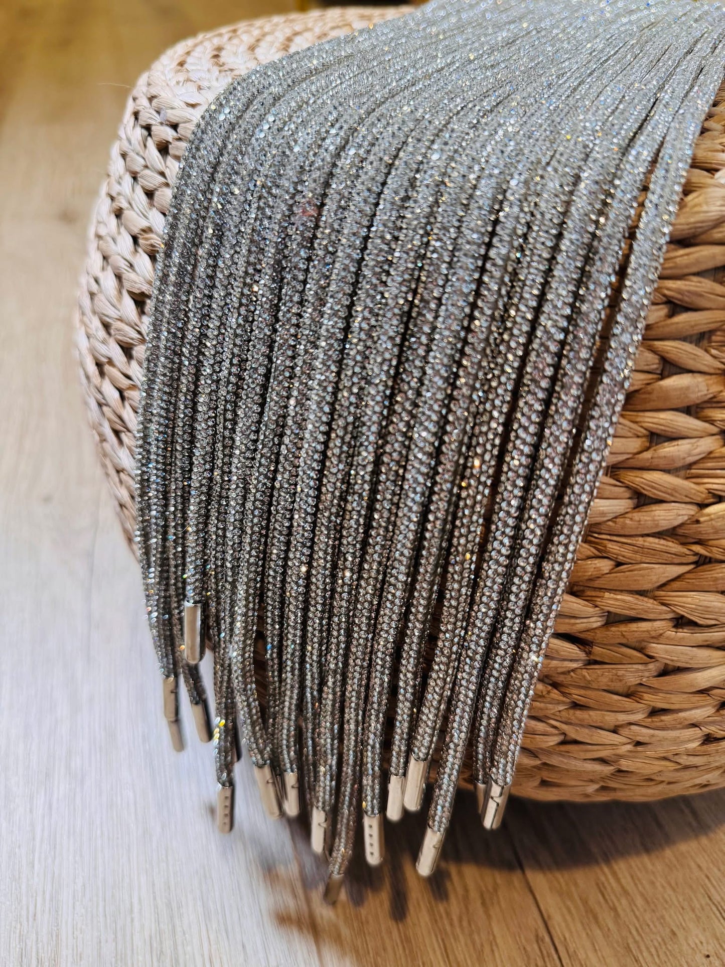 Rhinestone Drawstring