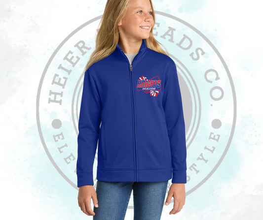 Knights Cheer Zip up (Youth and Adult)