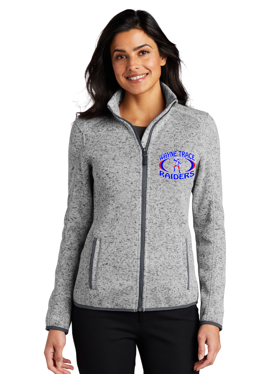 Port Authority® Women's Sweater Fleece Jacket