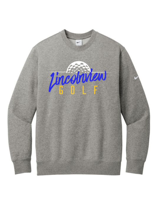 Lincolnview Golf Nike Club Crew Neck
