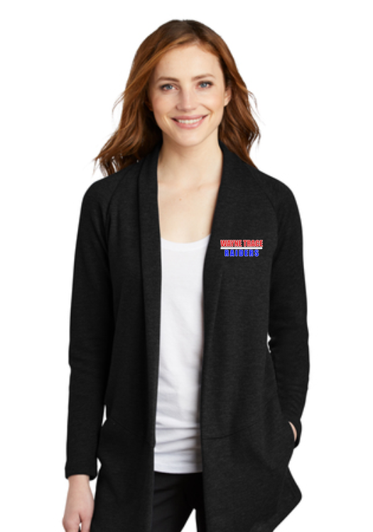 Wayne Trace Embroidered Interlock Cardigan