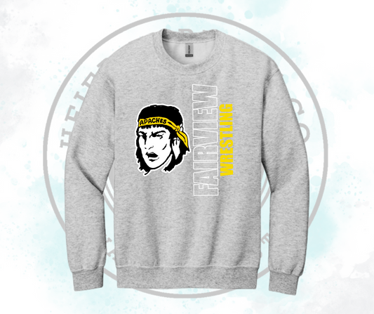 Fairview Wrestling Grey (All Options)