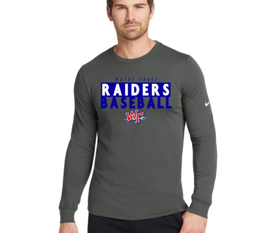 Raider Baseball Nike Dri-Fit Long Sleeve