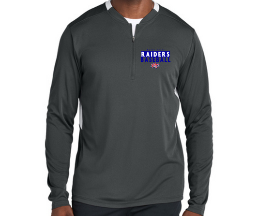 Grey Long Sleeve Baseball