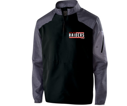 Black Raider Baseball Pullover