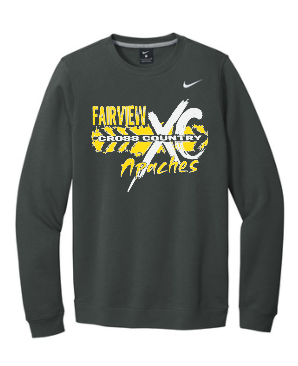 Fairview XC Nike Club Crew