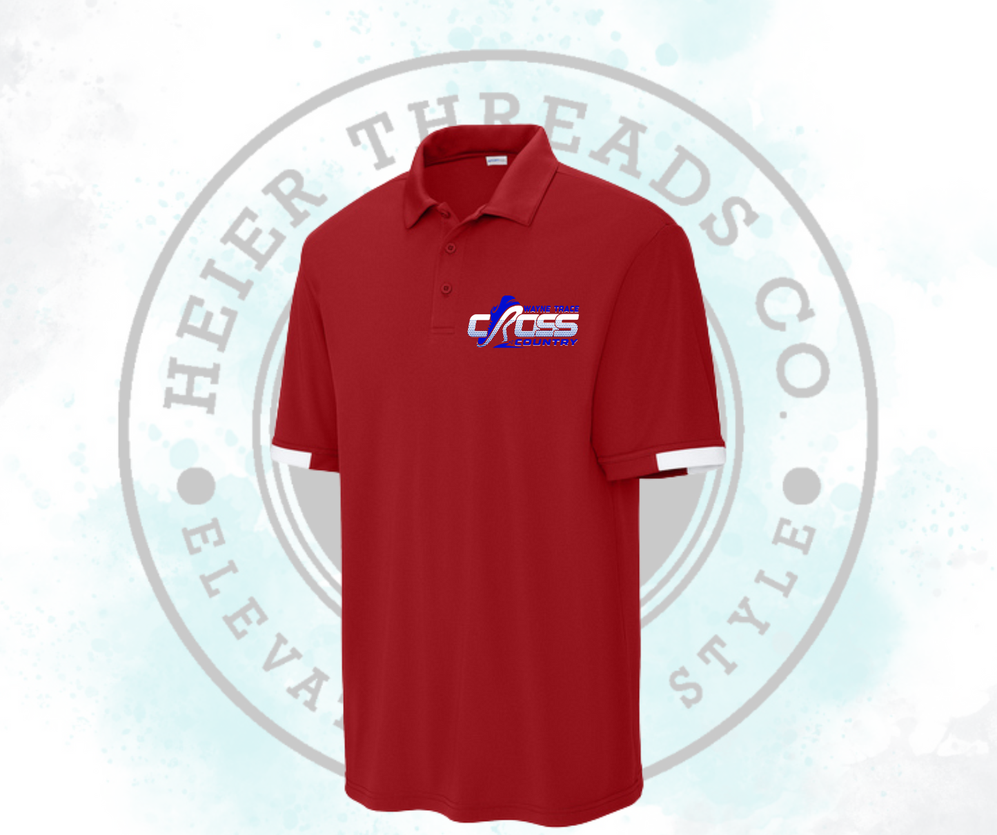 Cross Country Spots-Tek Men's Polo Embroidered